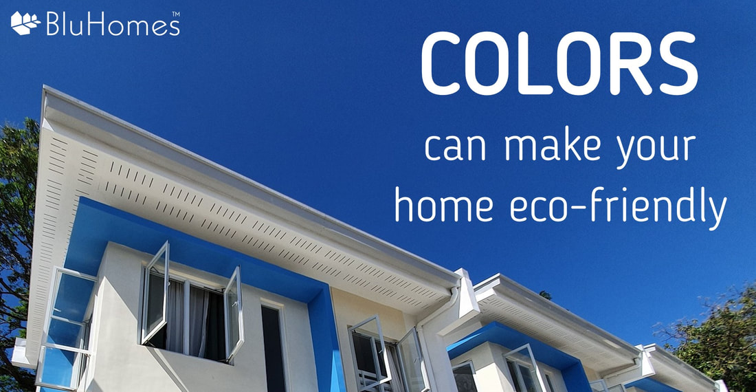 Light colors of BluHomes for eco-friendly home