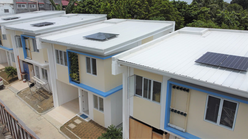 BluHomes Gakakan are eco-friendly homes in Amparo Caloocan certified by EDGE as a green building development
