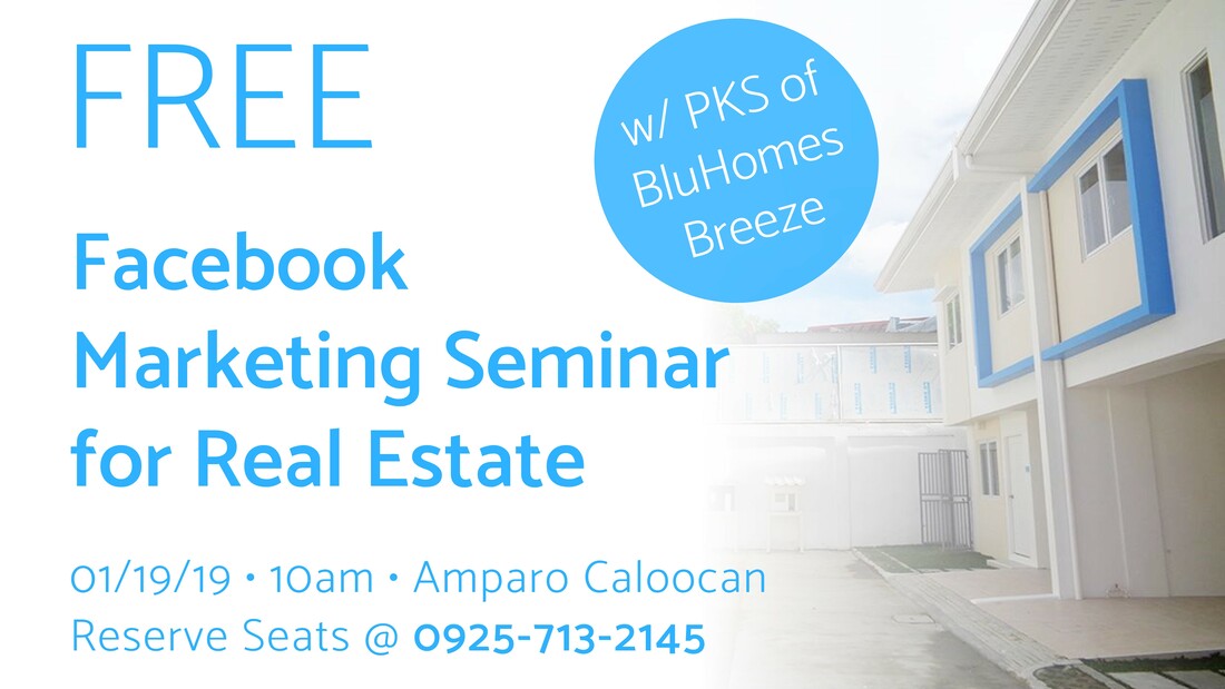 Free Facebook Marketing Seminar with PKS on BluHomes Breeze in Amparo Caloocan