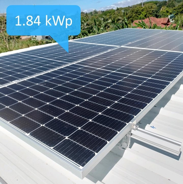1.84 kWp Solar Panels